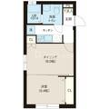レピュア池袋本町レジデンスＥＡＳＴ １０１ １DKの間取り図
