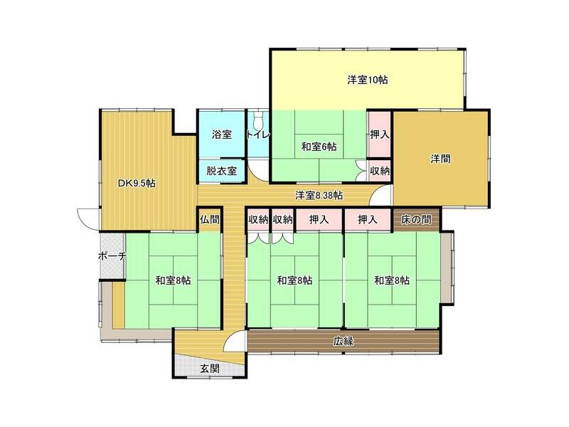 Hitachiomiya City, Takabe (Hitachiomiya Station) Single-story building 5DK