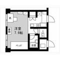 文京区 春日２丁目（飯田橋駅） 4階 ワンルームの間取り図