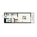 豊島区 北大塚１丁目（大塚駅） 2階 １Kの間取り図