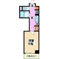 渋谷区 幡ヶ谷２丁目（幡ヶ谷駅） 2階 １Kの間取り図