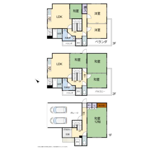 アットホーム】彦根市 南川瀬町 （河瀬駅 ） 3階建 7LDK