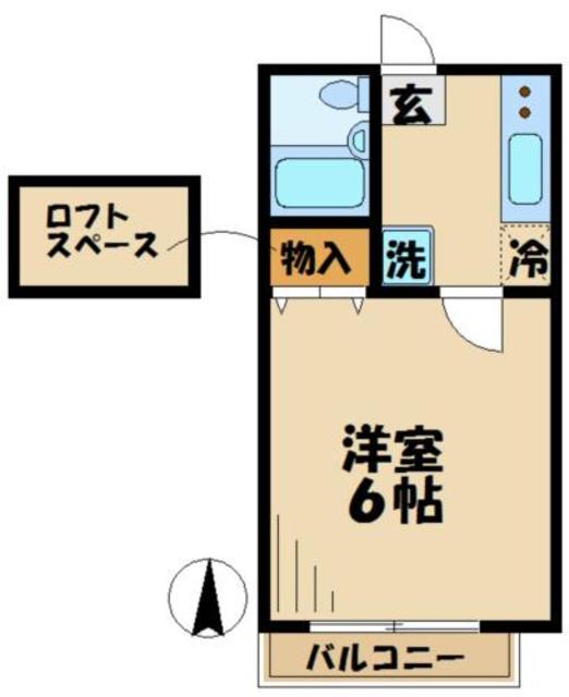 アットホーム バーディーエイト ０１０２ １ｋ 提供元 株 賃貸ステーション 多摩センター店 八王子市の賃貸アパート