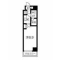 中央区 日本橋大伝馬町（馬喰横山駅） 9階 １Kの間取り図