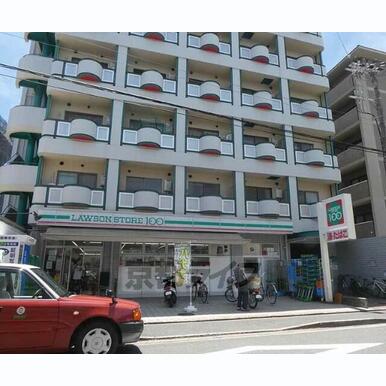 ローソンストア100 壬生辻町店 距離:230m