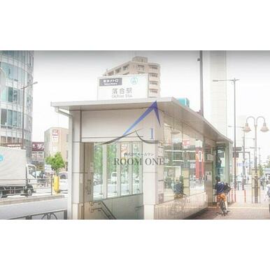 落合駅 距離:853m