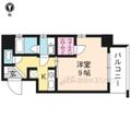 ハーモニアス西大路 ３０３ １Kの間取り図