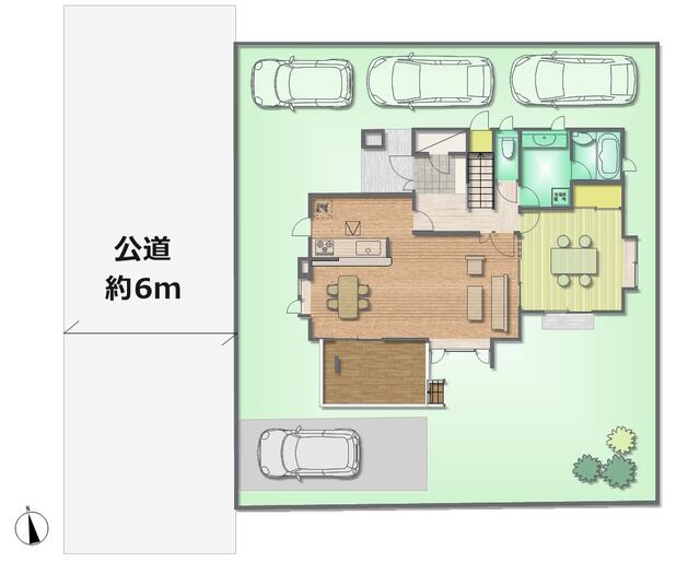 アットホーム】仙台市泉区 紫山4丁目 2階建 4SLDK