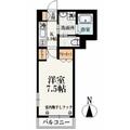 メゾン　ドゥ　エム １０１ １Kの間取り図