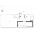 湯島レジデンス ３０１ １Kの間取り図