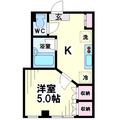 世田谷区 北沢１丁目（池ノ上駅） 1階 １Kの間取り図