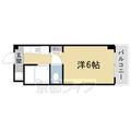 メゾンプリマベーラ ２０６ １Kの間取り図