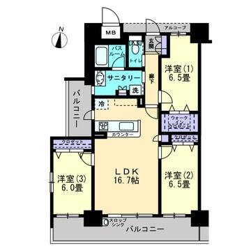 アルファスマート神辺ｉｉ 2階 ３ｌｄｋ 福山市の中古マンション アットホーム マンション購入の情報