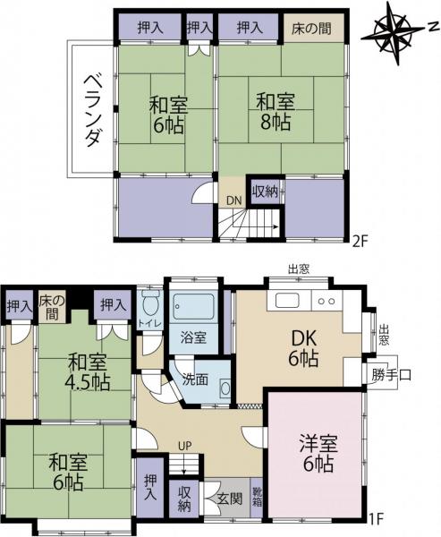 detached 銚子市唐子町