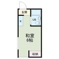 ハイツキャリコ ２０２ ワンルームの間取り図