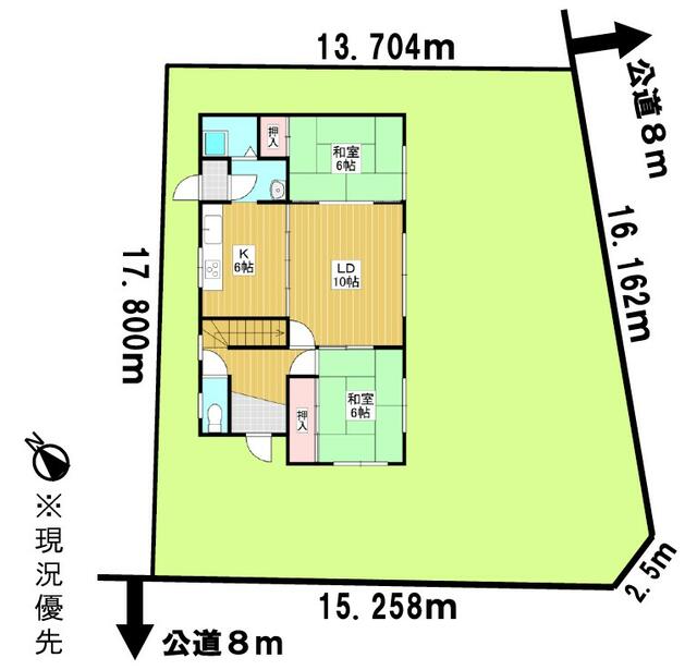 岩見沢市 桜木一条6丁目 2階建 4SLDK 3