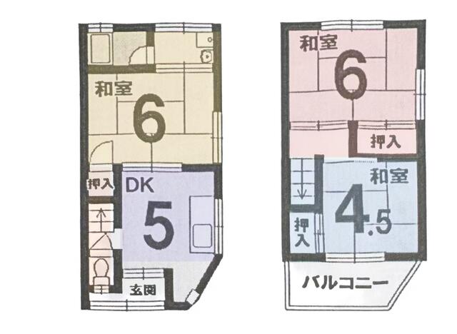 Nishisuminoe 4-chome, Suminoe-ku, Osaka City (near Abikomichi Station) 2-story building, 3DK &mdash; photo 8