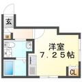 グランハウス甲子園 ３０２ ワンルームの間取り図