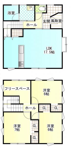 アットホーム】青森市 千刈4丁目 （青森駅 ） 2階建 3LDK