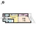 Ｇｒａｎｄ　Ｅ’ｔｅｒｎａ　京都 １５０３ １DKの間取り図