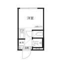 Ｏｎｅ　ＣＵＢＥ　夏目坂 ３０５ ワンルームの間取り図