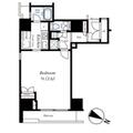 ｍｏｄｅｒｎｏ　ｔｏｒｒｅ　ｓｈｏ－ｔｏ ８０２ １Kの間取り図