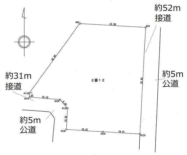柴田郡柴田町 大字下名生字八剣（槻木駅） 事業用地