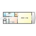 アンビエント大元南 ３０５ １Kの間取り図