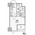 東神田テラスレジデンス ３０３ １Kの間取り図