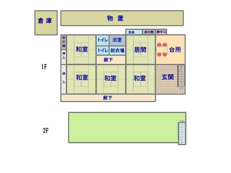 Minami-Alps City, Kamiyata (Shiozaki Station) 2-story 5DK