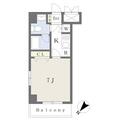ＹａｃｈｉｙｏⅢ ８０４ １Kの間取り図