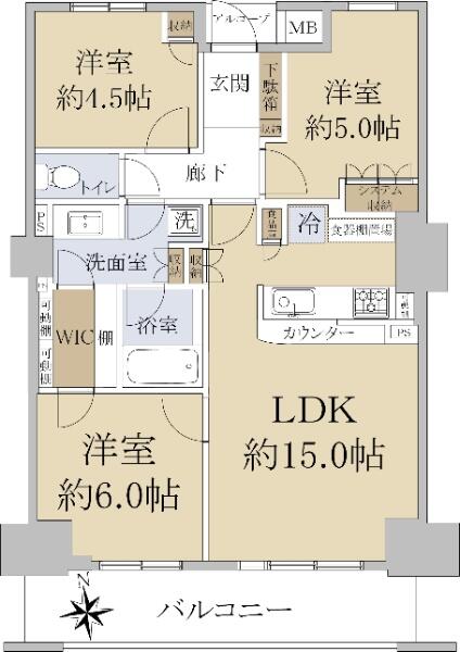 アットホーム】さきタワー・サンクタス尼崎駅前 12階 3LDK アットホーム】さきタワー・サンクタス尼崎駅前 12階 3LDK