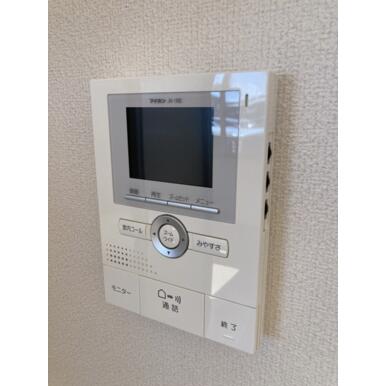 モニター付きインターホン