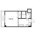 Ｍｏｒｅ五条 ４０５ １Kの間取り図