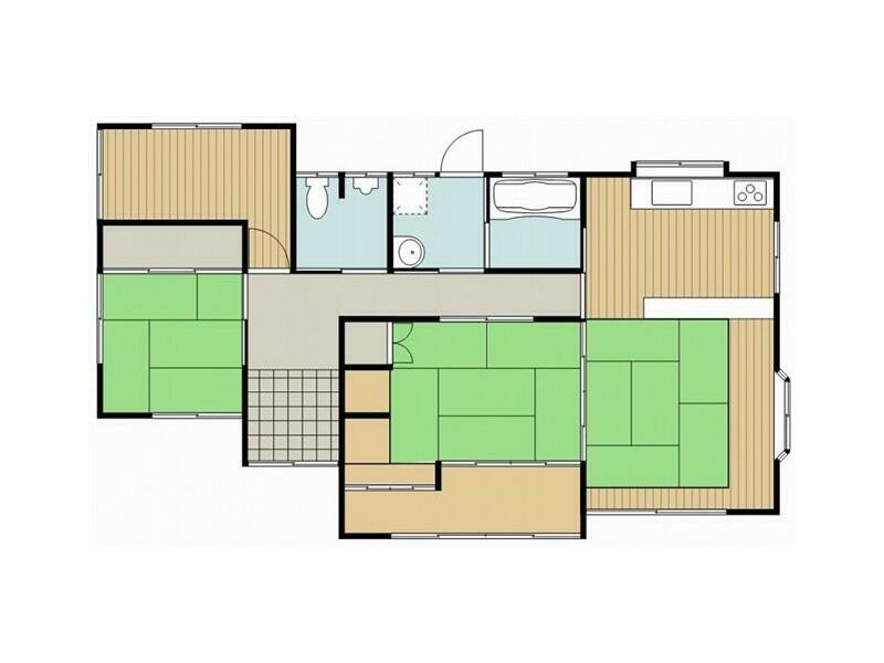 Kobayashi City, Nojiri Town Kamiya (Kobayashi Station), 1-story building, 3LDK