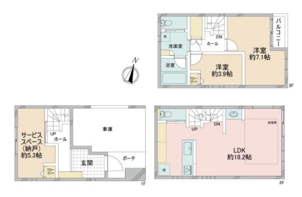 アットホーム】川崎市幸区 東小倉 （新川崎駅 ） 3階建