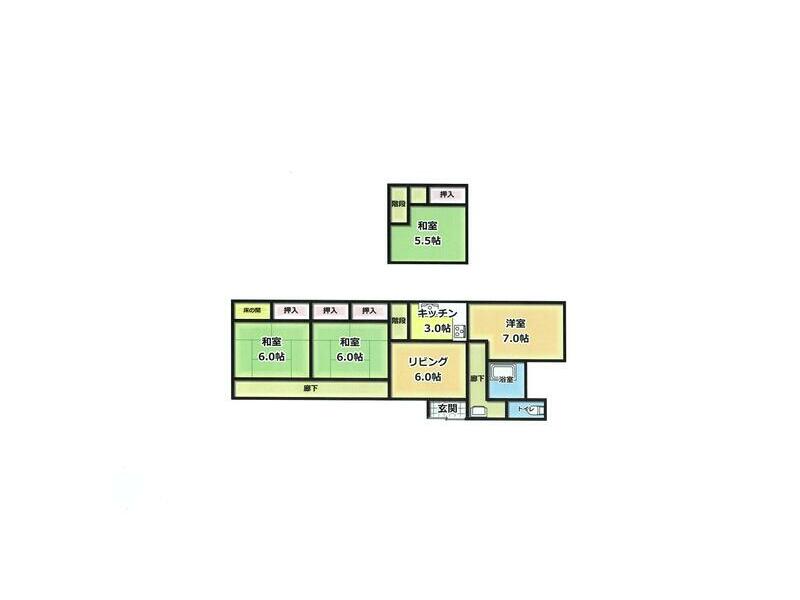 Kawakitanaka-machi, Wakayanagi, Kurihara-shi, Kurihara (Ishikoshi station) 2F 5K

1.5 million yen