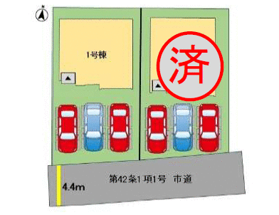 大分市 岩田町２丁目（牧駅） 2階建 ４ＬＤＫ