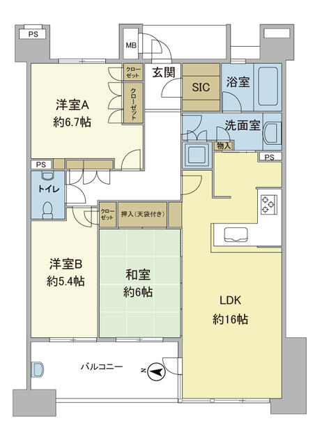 アットホーム】グランドメゾン高宮の邱 3階 3LDK[6982812488