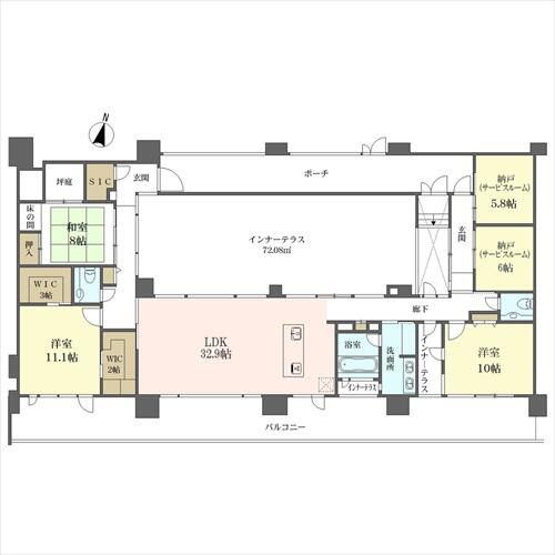 アットホーム ライオンズ川越グランフォート 15階 ３ｌｄｋ 川越市の中古マンション マンション購入の情報