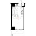 ルーブル板橋区役所前 １３０４ １Kの間取り図