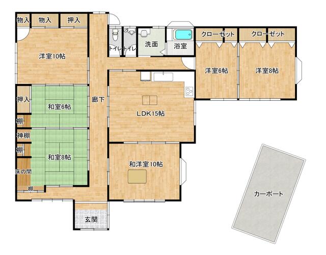 アットホーム 中津川市 駒場 中津川駅 平屋建 ６ｌｄｋ 中津川市の中古一戸建て 提供元 不動産ショップ 宮島建設 株 一軒家 家の購入
