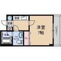ヴェルドゥール茨木 2階 １Kの間取り図