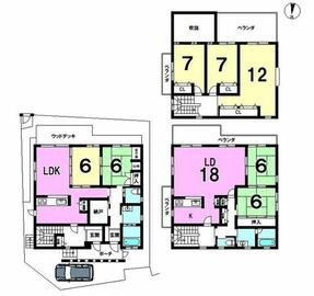 アットホーム】瀬戸市 東茨町（尾張瀬戸駅） 3階建 7SLDK