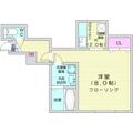 札幌市北区 北二十四条西１４丁目（北２４条駅） 3階 １Kの間取り図