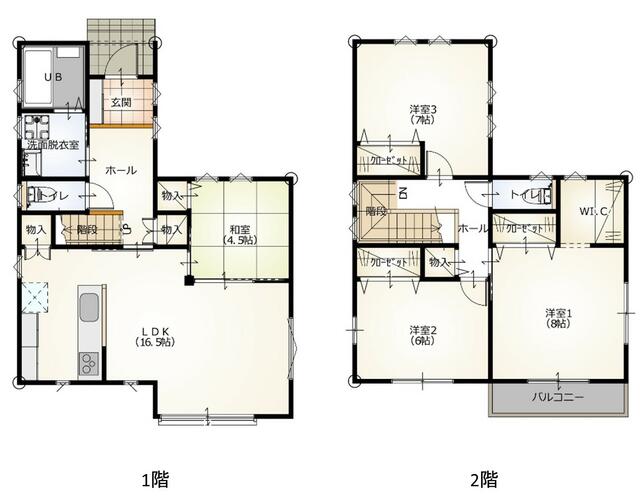 アットホーム 宇都宮市 鶴田町 鶴田駅 2階建 ４ｌｄｋ 宇都宮 市の新築一戸建て 提供元 株 木の花ホーム 一軒家 家の購入