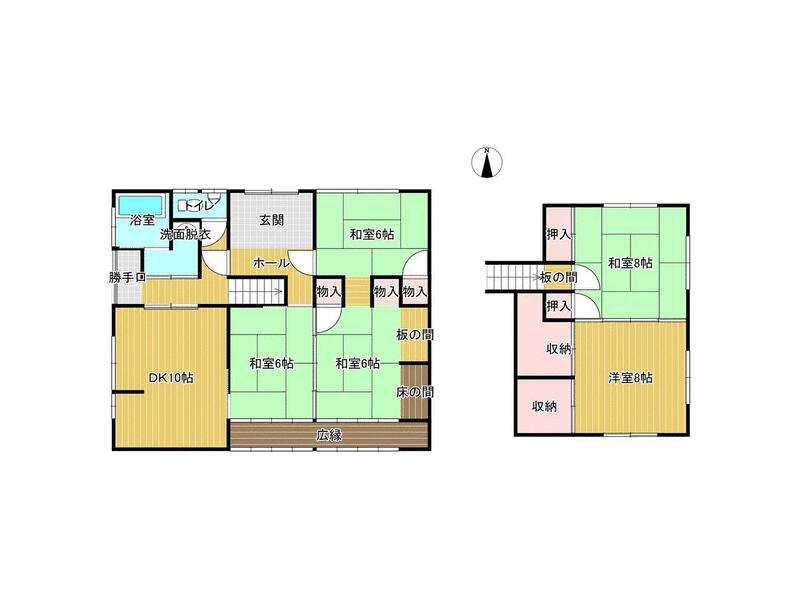 2F 8DK in Wada, Yamanan-cho, Tamba-shi, Tokyo

2.5 million yen