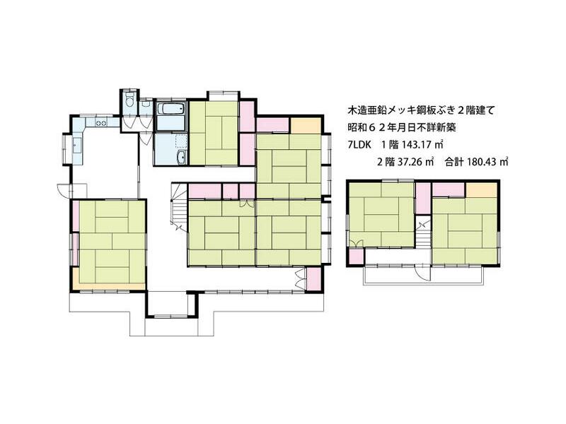 2-story, 7LDK in Enoki, Maikawa, Ichinoseki City (Yamanome Station)
