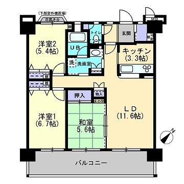 アットホーム ｆステージ城山 3階 ３ｌｄｋ 鹿児島市の中古マンション マンション購入の情報