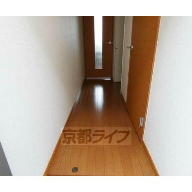 長い廊下です！